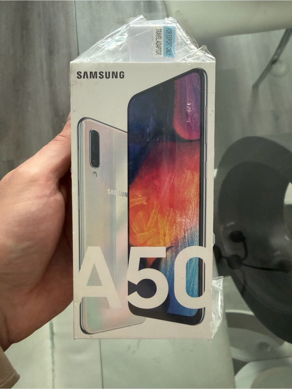 Samsung Galaxy A50 (A505) 128GB, Dual-SIM, 6.4" GSM Unlocked Smartphone White